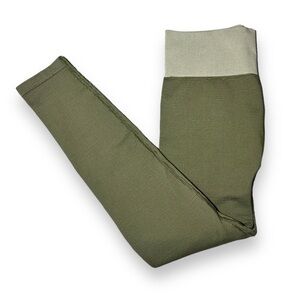 DSG X TWITCH + ALLISON Women's Seamless Iridescent Legging Aged Grass Size M